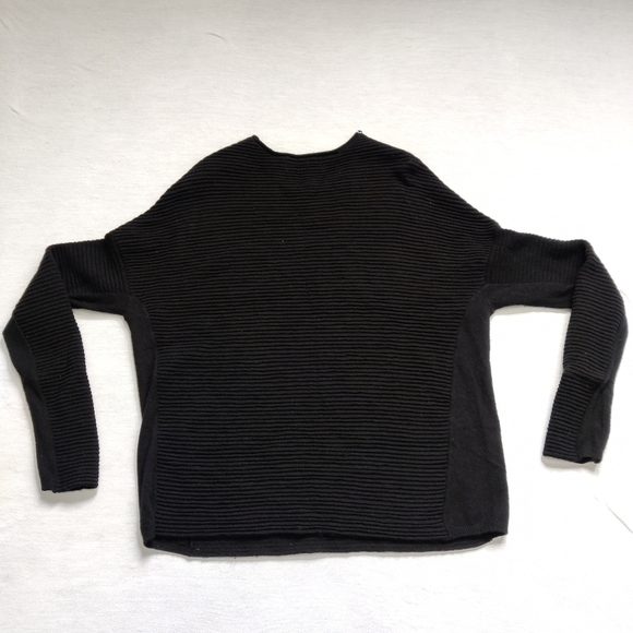 ICONE Simons wool and cashmere blend black sweater - Picture 4 of 8